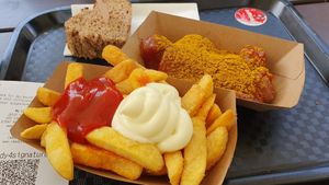 veganes Currywurstmenue 😋 at MyCurrywurst in Worms