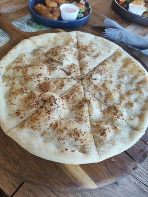 Garlic bread at The Sand Dancer in South Shields