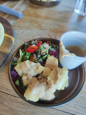Satay tofu bites at The Sand Dancer in South Shields