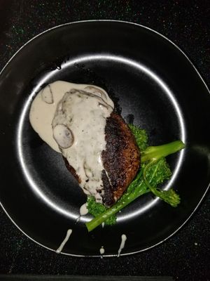 Vegan steak at Beetle House in Los Angeles