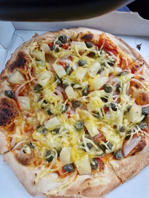 Ananas kapern zwiebeln at American Grillhaus in Oberhausen