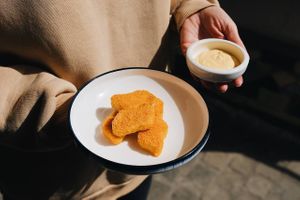 Vegan nuggets  at PLANTS Kitchen & Bar in Almaty