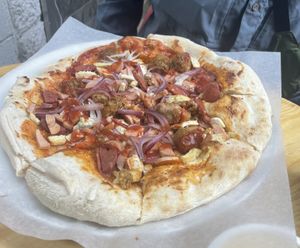 Brothers Pizza   at PLANTS Kitchen & Bar in Almaty