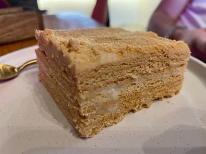 Lost of deserts! at PLANTS Kitchen & Bar in Almaty