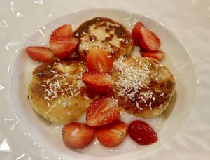 cheese cake  at PLANTS Kitchen & Bar in Almaty