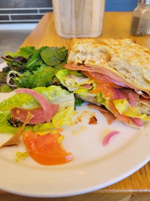 Vegan Club at Equator Coffees in Sausalito
