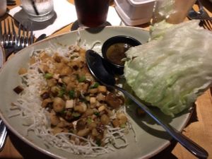 Street Fare-Vegetarian Lettuce Wraps at P.F. Chang's in Winter Park