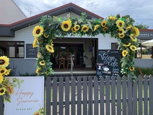 Front at Manna Haven in Byron Bay