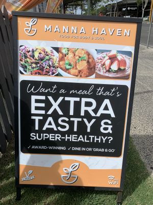 Extra tasty and healthy at Manna Haven in Byron Bay
