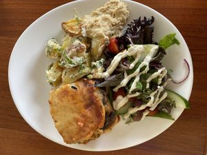 Generous servings  at Manna Haven in Byron Bay