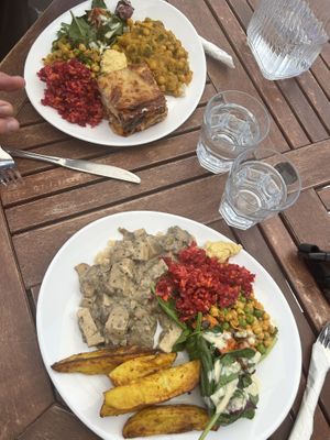 We had the most amazing food at Manna Haven and felt very welcome! You can literally taste the love it’s been cooked and served with😄we can highly recommend this place 😌  at Manna Haven in Byron Bay