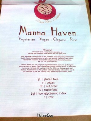 Welcome! at Manna Haven in Byron Bay