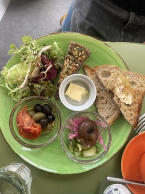 Small pate plate  at Door to the Cosmos in Lowestoft