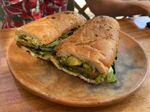 Breakfast Sandwich   at Papi Bowls in Puerto Escondido