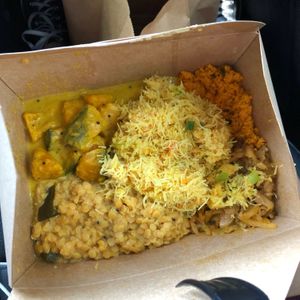 lunch box  at Blue Lotus Temple in Woodstock