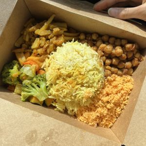 lunch  at Blue Lotus Temple in Woodstock