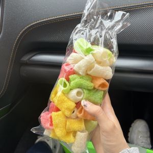 fried papadums  at Blue Lotus Temple in Woodstock