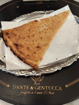 Cecina at Dante & Gentucca in Lucca