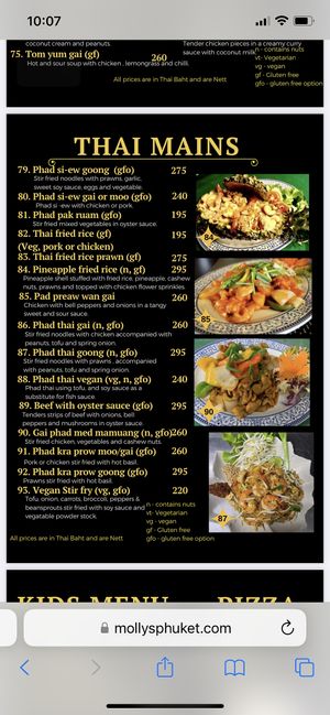   at Molly's Tavern in Phuket