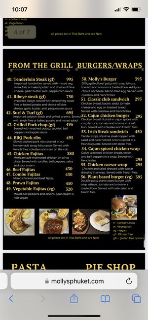   at Molly's Tavern in Phuket