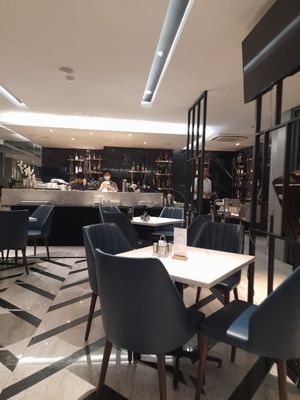 Inside at Sesame Vegetarian Cuisine in Ho Chi Minh City