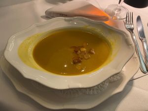 Kürbissuppe at Ringhotel Weisser Hirsch Wernigerode in Wernigerode