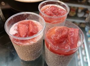 Chia Pudding 奇亞籽布甸 (Photo by 素食行) at Joys Cafe - 悅素 in Kowloon