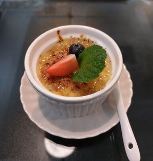 Vegan Crème Brûlée 純素焦糖燉蛋 at Joys Cafe - 悅素 in Kowloon