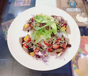 Raw Vegan Pizza 羅馬薄餅 (by Raw Chef Mandy, available on 16/6 only) at Joys Cafe - 悅素 in Kowloon
