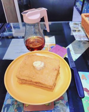 Vegan French Toast 純素西多士 at Joys Cafe - 悅素 in Kowloon