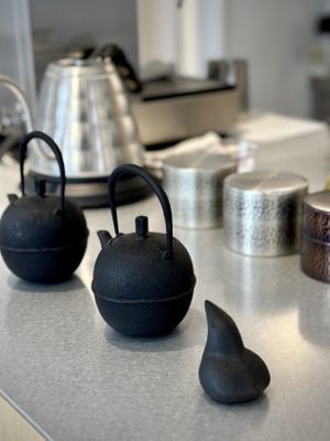 Teapots   at The Matcha Tokyo - Omotesandō in Tokyo