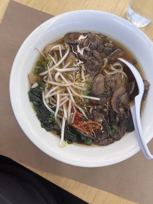 Vegan ramen   at MSP - Shoyu - T1 in Minneapolis