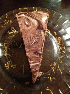 BioFresh raw chocolate cake at BIOFresh 1 in Timisoara