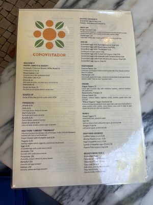  at Conqvistador Brunch Café in Lisbon