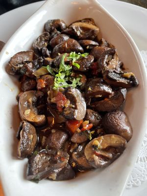 Mushroom appetizer   at Bella Vino Restaurant in Ridgway