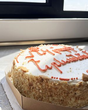 Vegan Napoleon cake. Made by pre-order. at 2022_bak in Yerevan