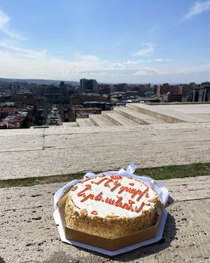 Vegan Napoleon cake. Made by pre-order. at 2022_bak in Yerevan