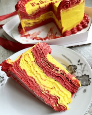 🇪🇸 Vegan Napoleon for my husband's birthday at 2022_bak in Yerevan