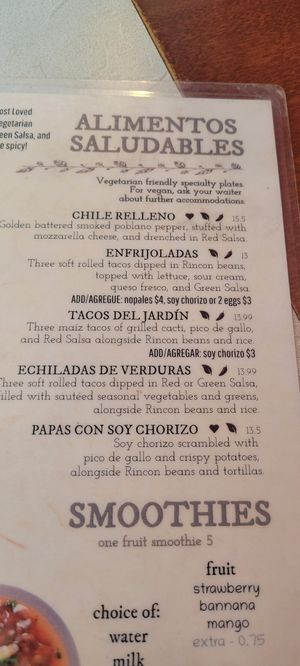  at El Rincon Restaurant in San Ysidro