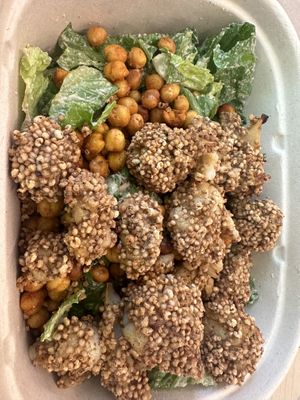 Cesar salad and cauliflower   at Goodsugar in New York City