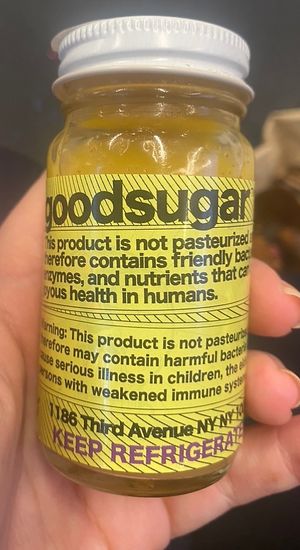 Lemon, ginger and cayenne powder drink  at Goodsugar in New York City