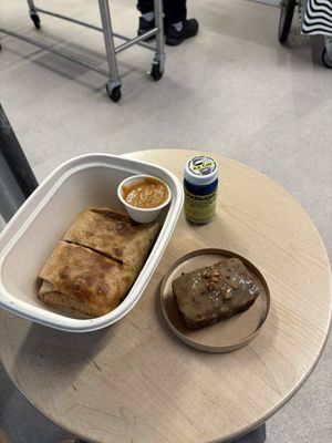 Garden wrap, Blume flame acv shot, pecan bliss  at Goodsugar in New York City