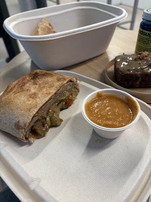Inside of garden wrap  at Goodsugar in New York City