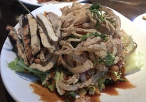 Gardein bbq chik’n salad no chz no ranch   at Yard House in Lakewood