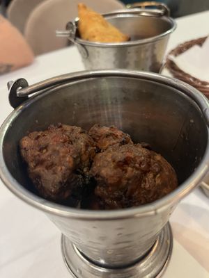 Pakoras  at Taj Palace - Mogan Mall in Gran Canaria