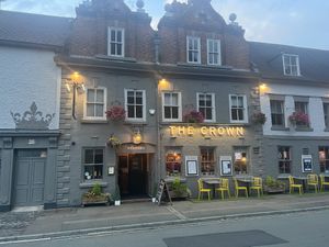 The outside  at The Crown Abbey Foregate in Shrewsbury