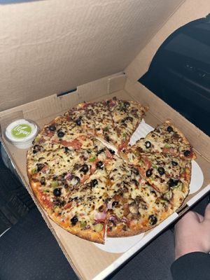   at Friend's Pizza & Pasta in Calgary