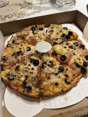   at Friend's Pizza & Pasta in Calgary