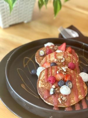 Oatmeal Pan Cakes  at Bohai Holistic Lifestyle - Maybe closed in Oaxaca