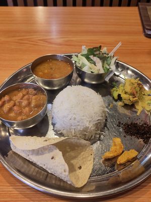 Vegetarian Curry Plate or so at Mama Papa in Odawara